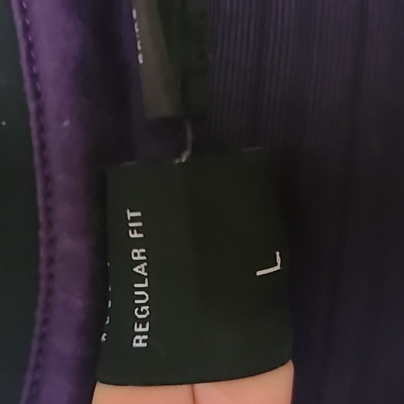 Hugo Boss Men Purple Short Sleeve Polo Regular Fit Size L - Picture 6 of 7